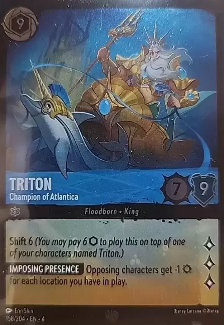 Ursula\'s Return - Triton - Champion of Atlantica - Foil