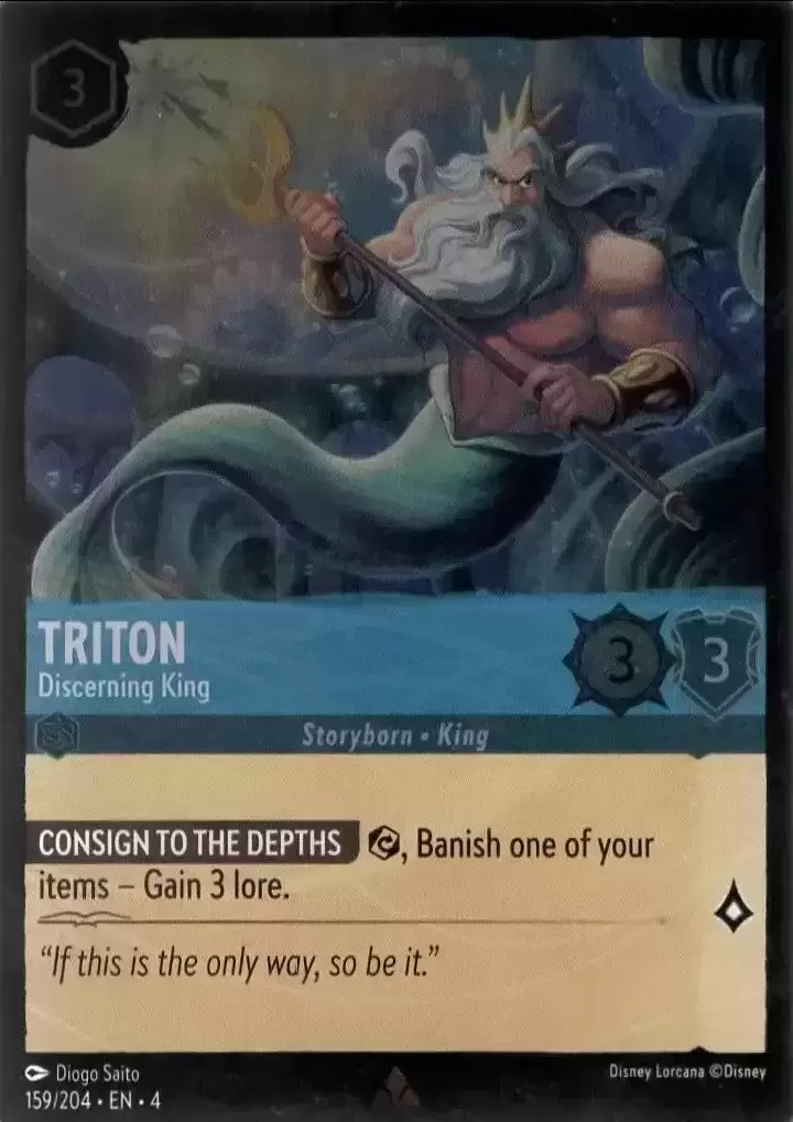 Ursula\'s Return - Triton - Discerning King - Foil