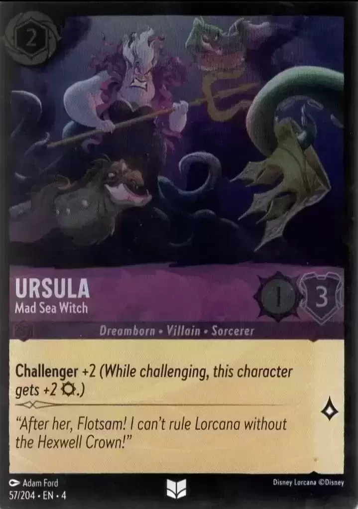 Ursula\'s Return - Ursula - Mad Sea Witch - Foil