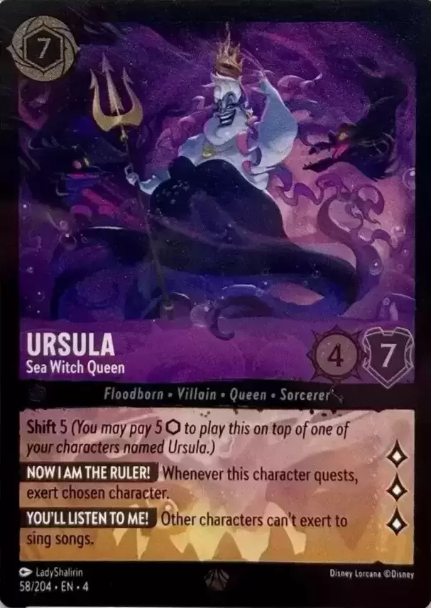 Ursula\'s Return - Ursula - Sea Witch Queen - Foil