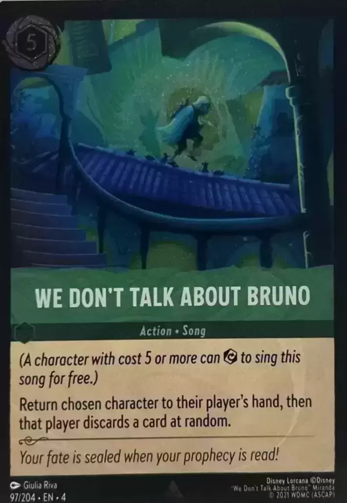 Ursula\'s Return - We Don\'t Talk About Bruno - Foil