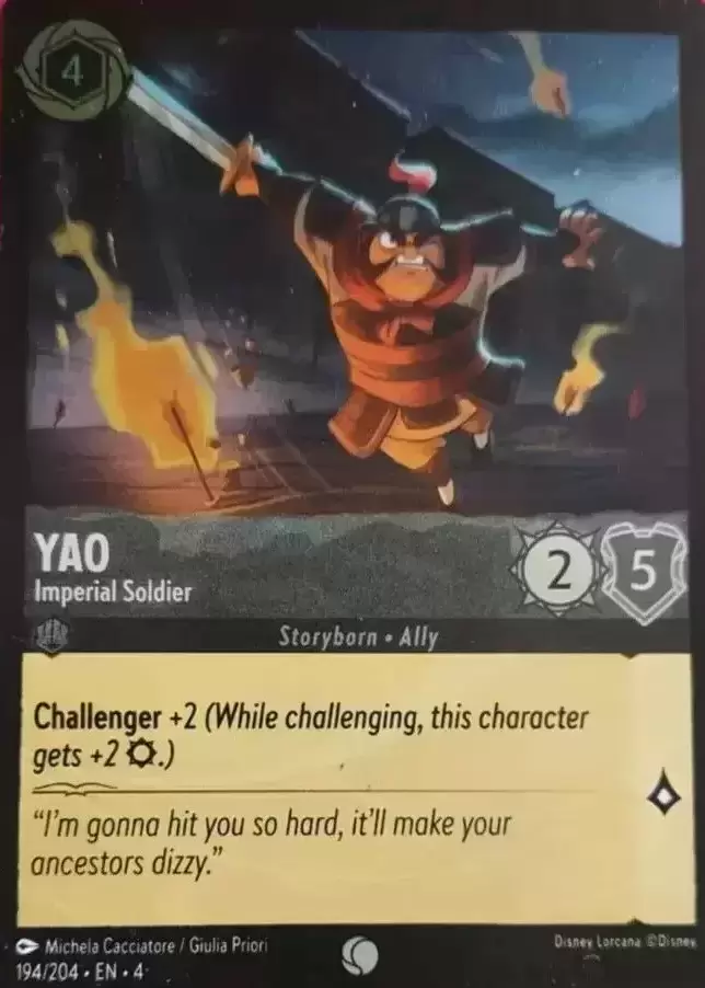 Ursula\'s Return - Yao - Imperial Soldier - Foil