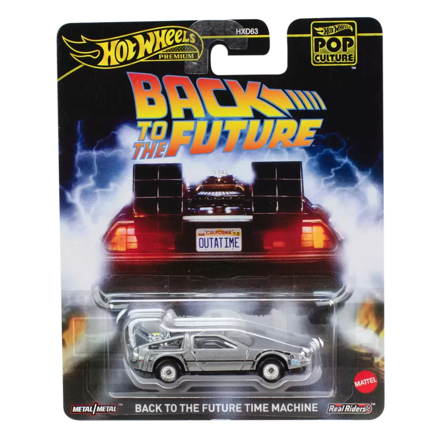 Pop Culture - Hot Wheels (DLB45) - Back to the Future Time Machine