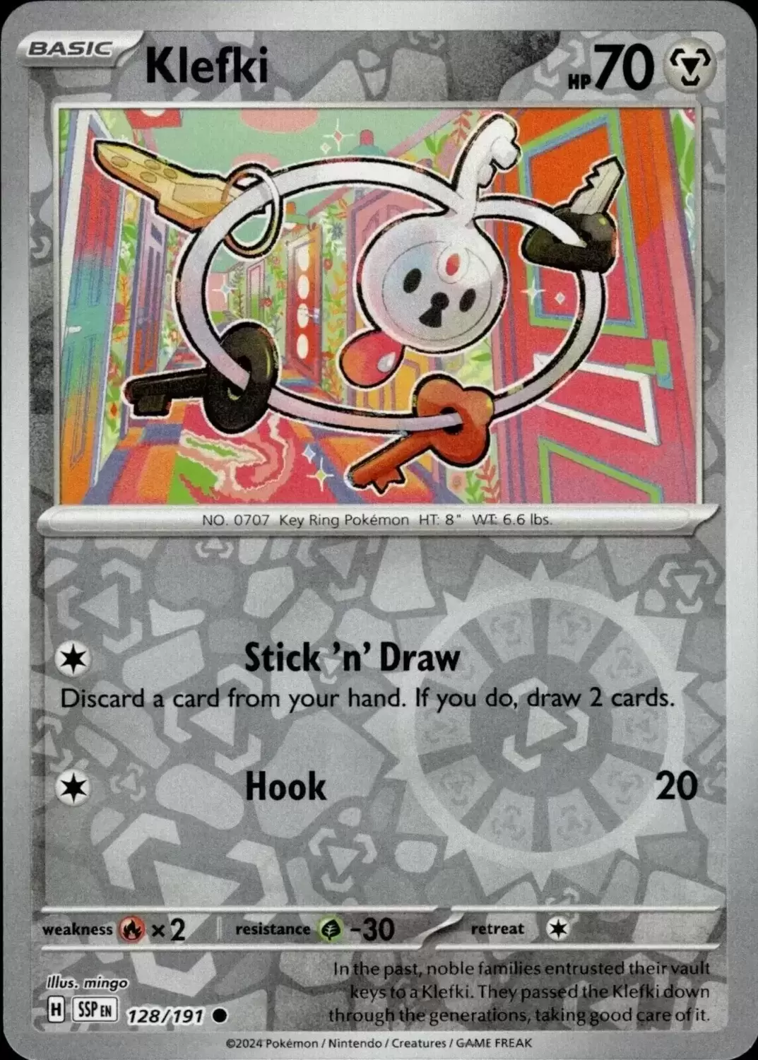 Surging Sparks SSPEN - Klefki Reverse