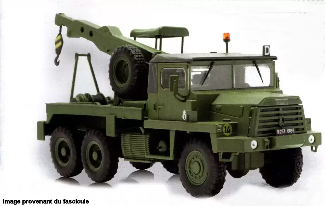 Camions Berliet 1/43ème - Berliet GBC dépanneuse Armée