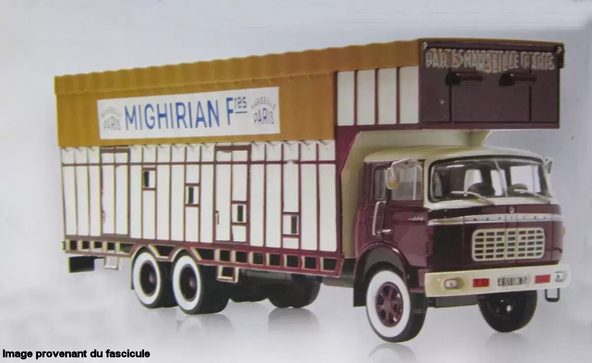 Camions Berliet 1/43ème - Berliet GPRK10 Fruits et Primeurs \