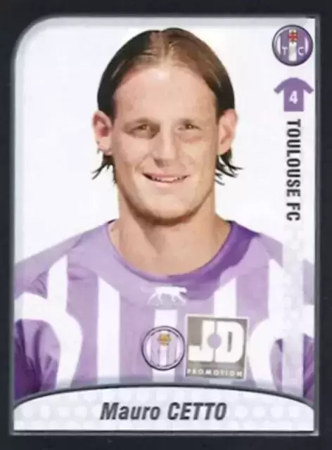 Foot 2010 - Championnat de France de L1 et L2 - Mauro Cetto - Toulouse FC