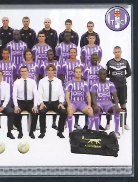Foot 2010 - Championnat de France de L1 et L2 - Equipe (puzzle 2) - Toulouse FC