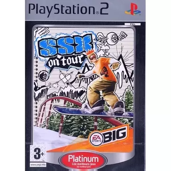 PS2 Games - SSX on tour - Platinum