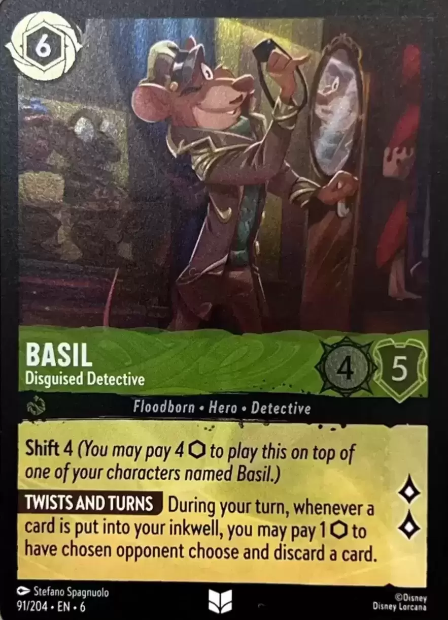 Azurite Sea - Basil - Disguised Detective - Foil