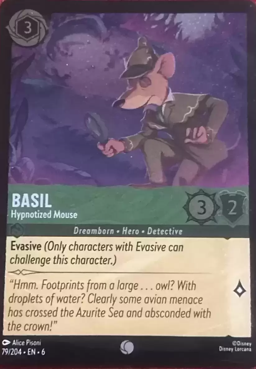 Azurite Sea - Basil - Hypnotized Mouse - Foil