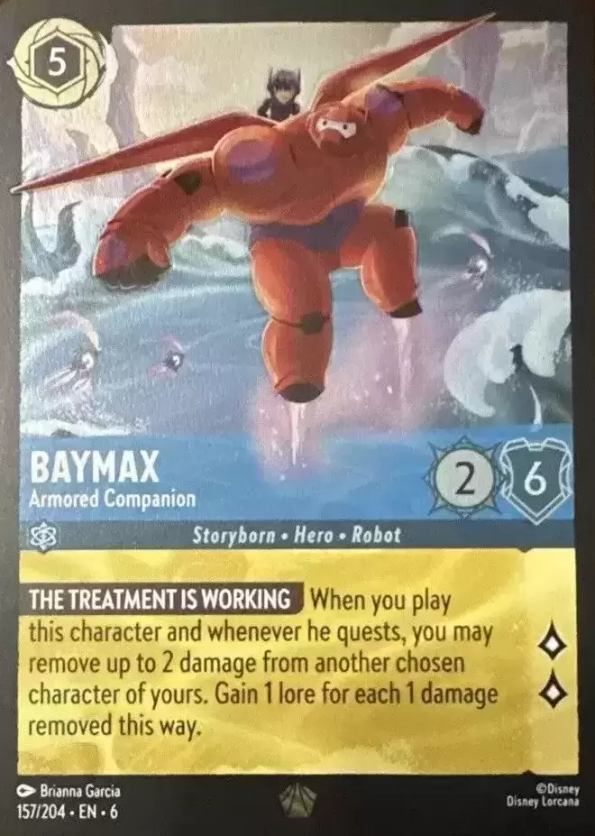 Azurite Sea - Baymax - Armored Companion - Foil