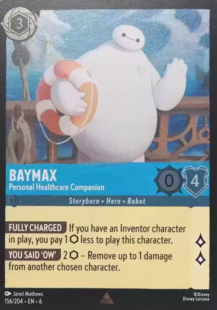 Azurite Sea - Baymax - Personal Healthcare Companion - Foil