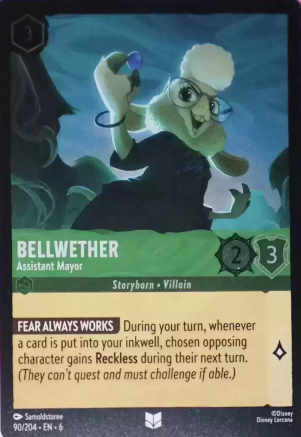 Azurite Sea - Bellwether - Assistant Mayor - Foil