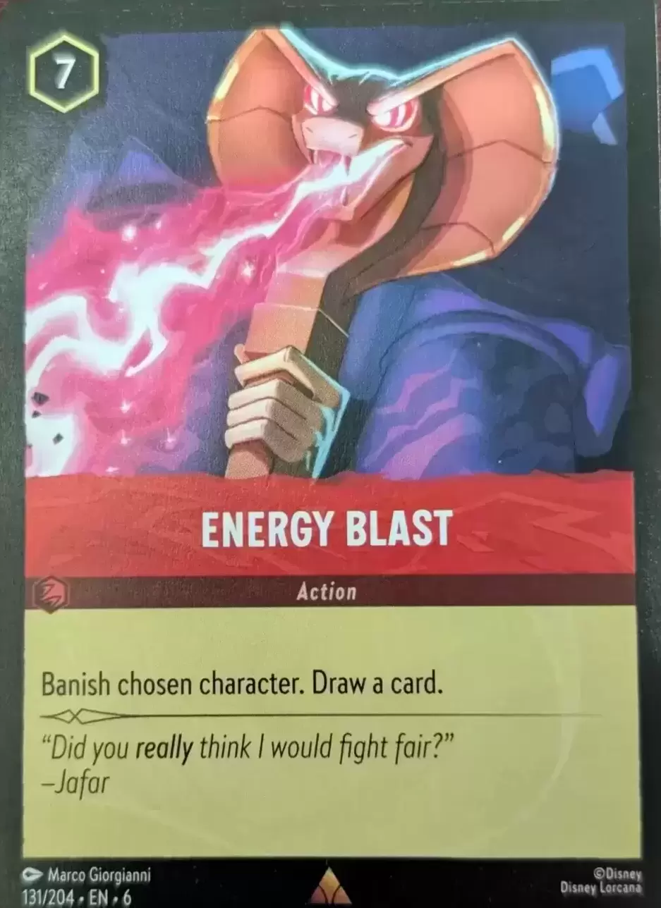 Azurite Sea - Energy Blast - Foil