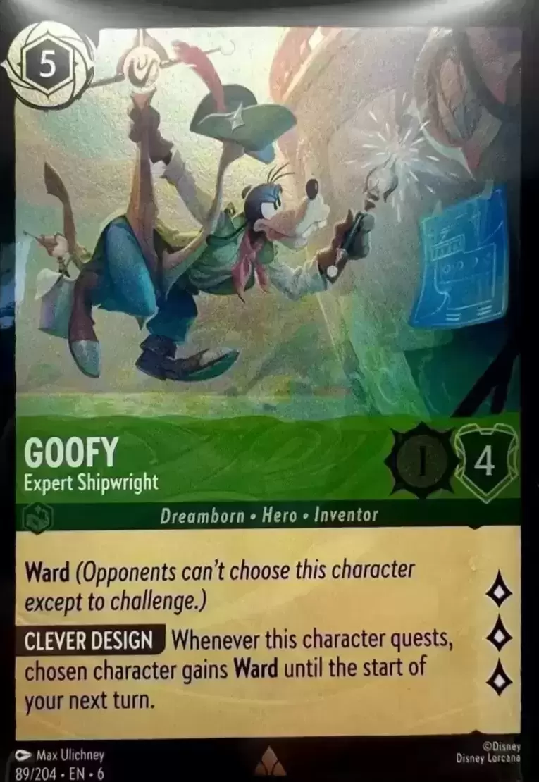 Azurite Sea - Goofy - Expert Shipwright - Foil