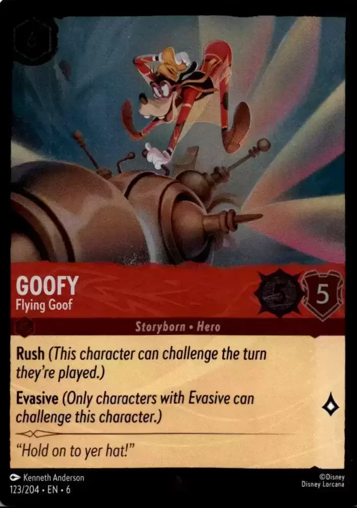 Azurite Sea - Goofy - Flying Goof - Foil
