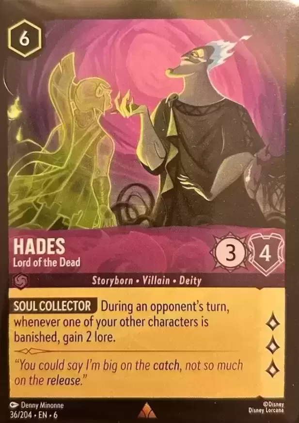 Azurite Sea - Hades - Lord of the Dead - Foil