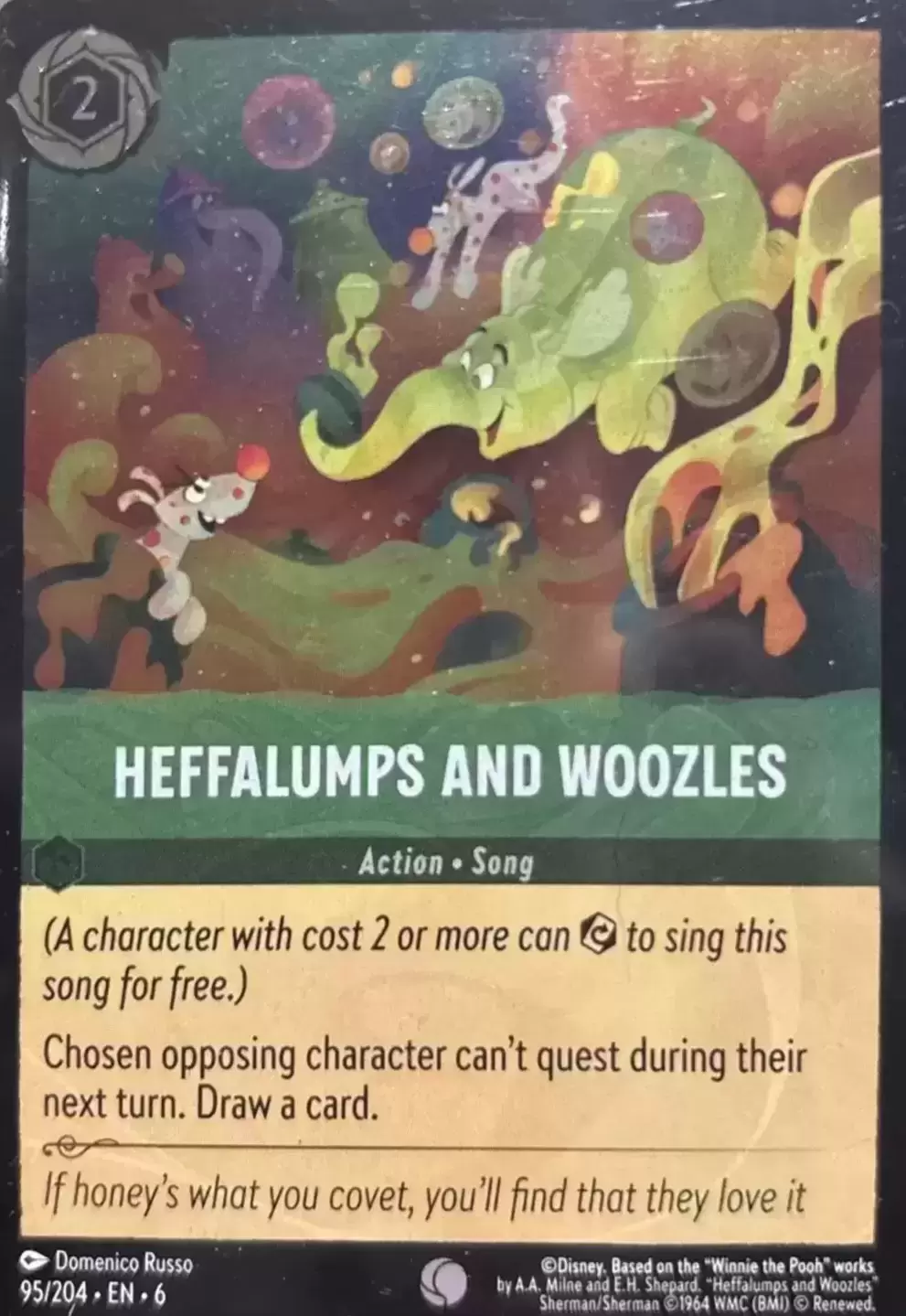 Azurite Sea - Heffalumps and Woozles - Foil