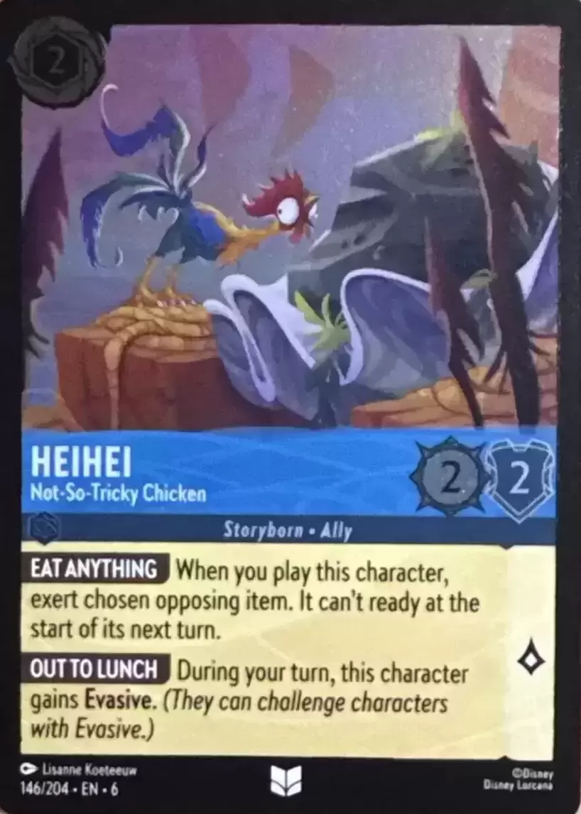 Azurite Sea - HeiHei - Not-so-Tricky Chicken - Foil