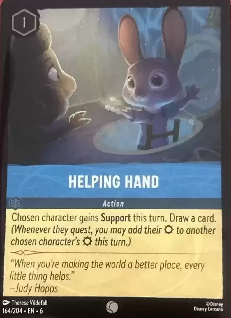 Azurite Sea - Helping Hand - Foil