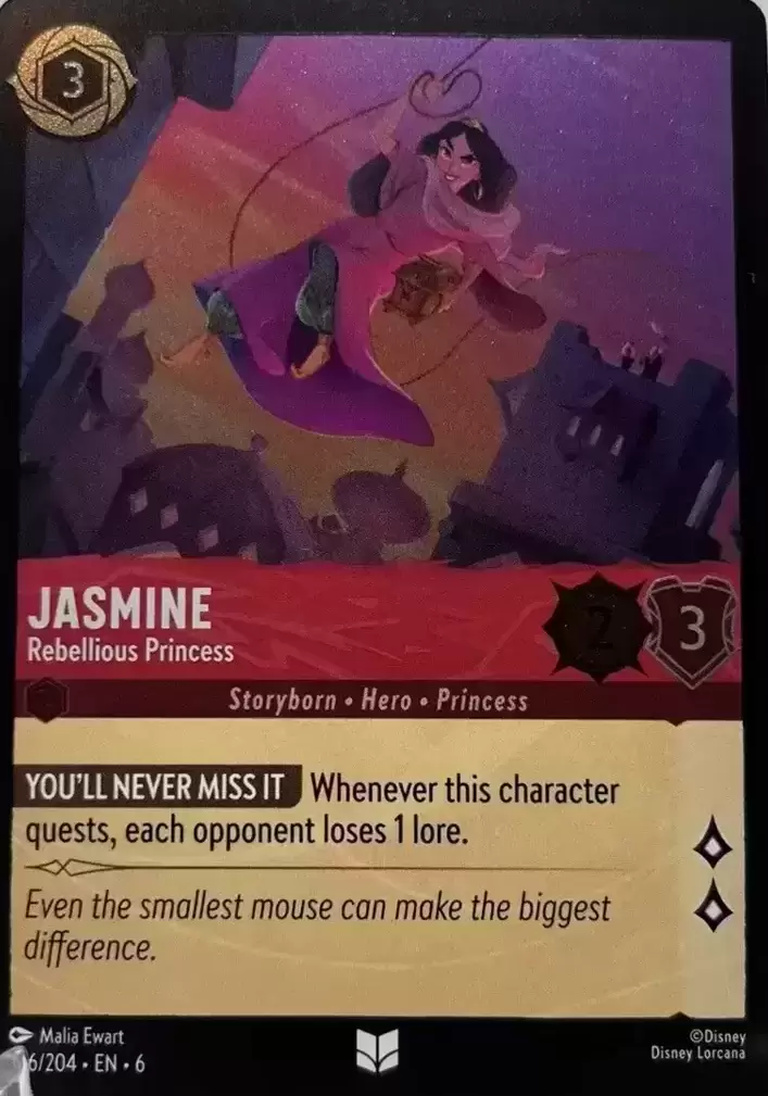 Azurite Sea - Jasmine - Rebellious Princess - Foil