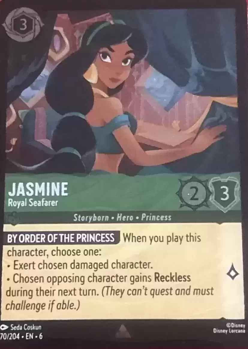 Azurite Sea - Jasmine - Royal Seafarer - Foil