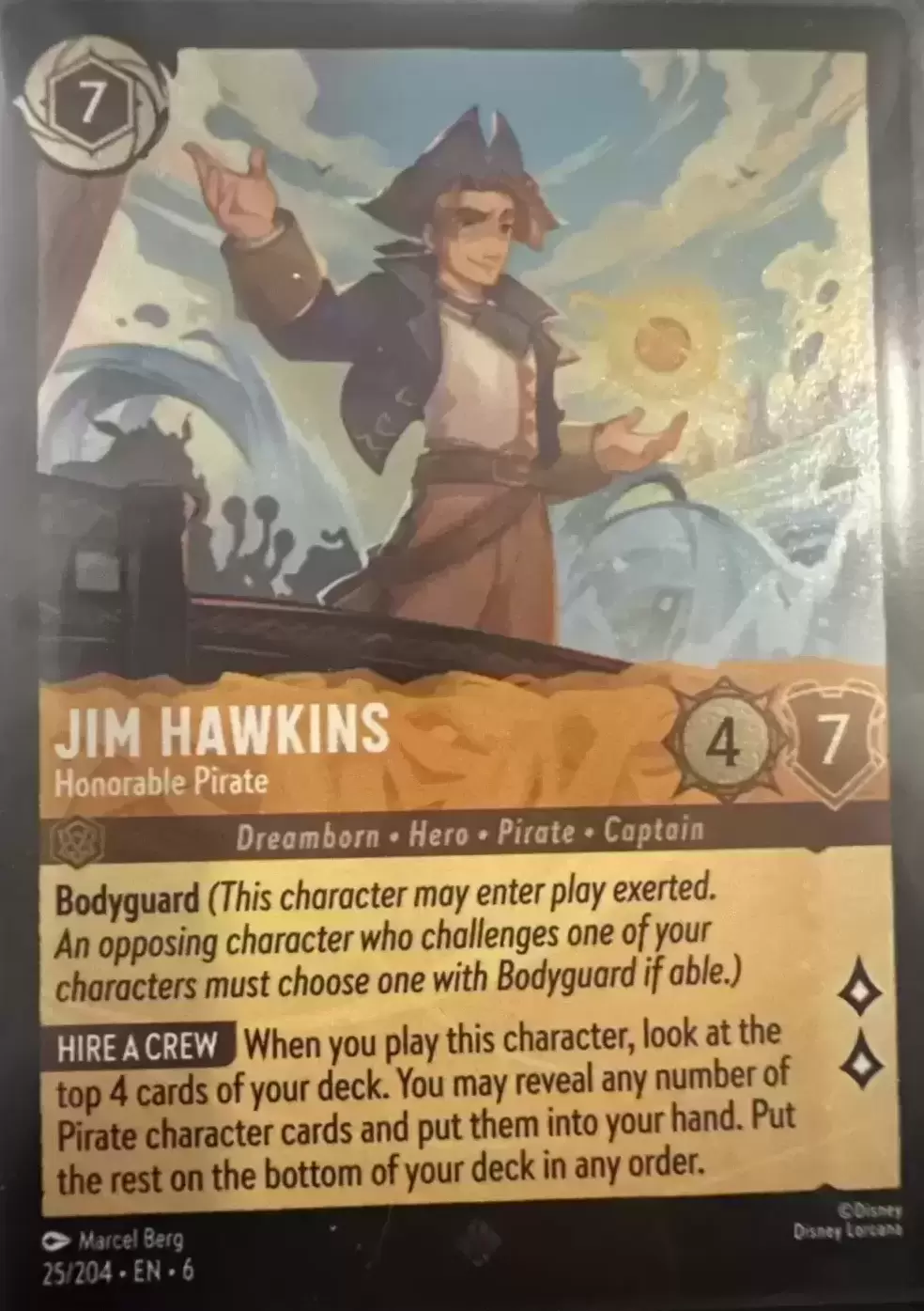 Azurite Sea - Jim Hawkins - Honorable Pirate - Foil