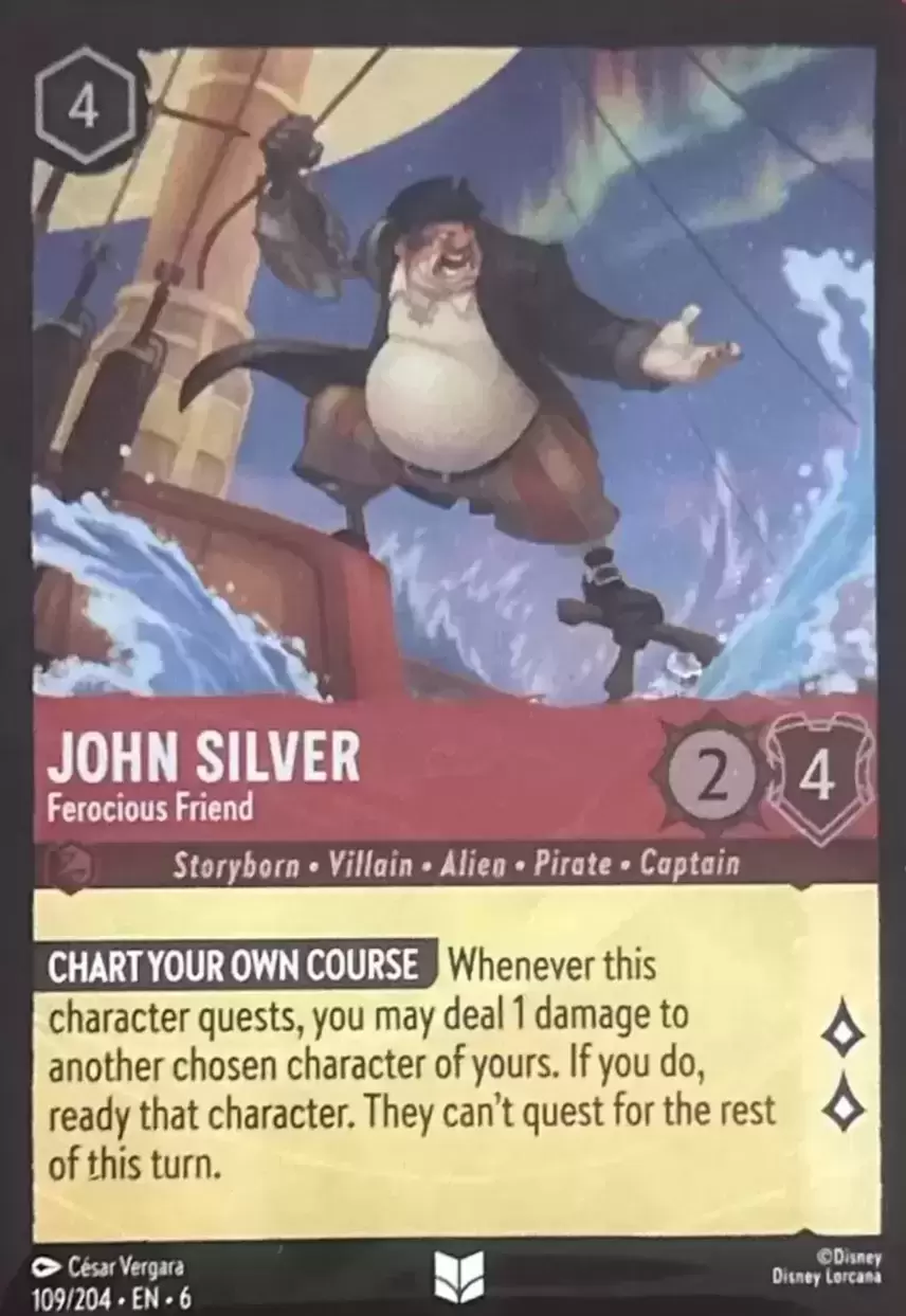 Azurite Sea - John Silver - Ferocious Friend - Foil