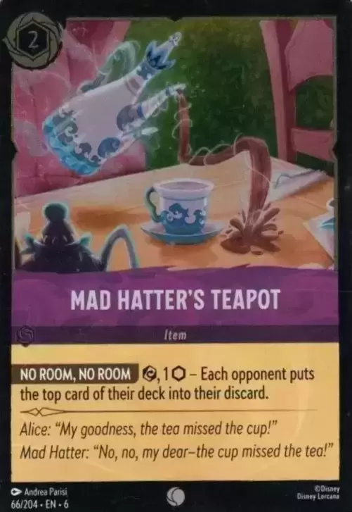 Azurite Sea - Mad Hatter\'s Teapot - Foil