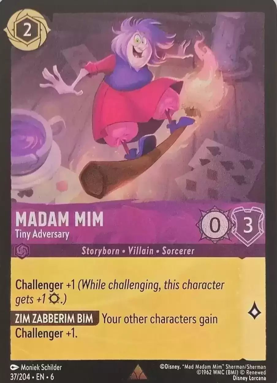 Azurite Sea - Madam Mim - Tiny Adversary - Foil