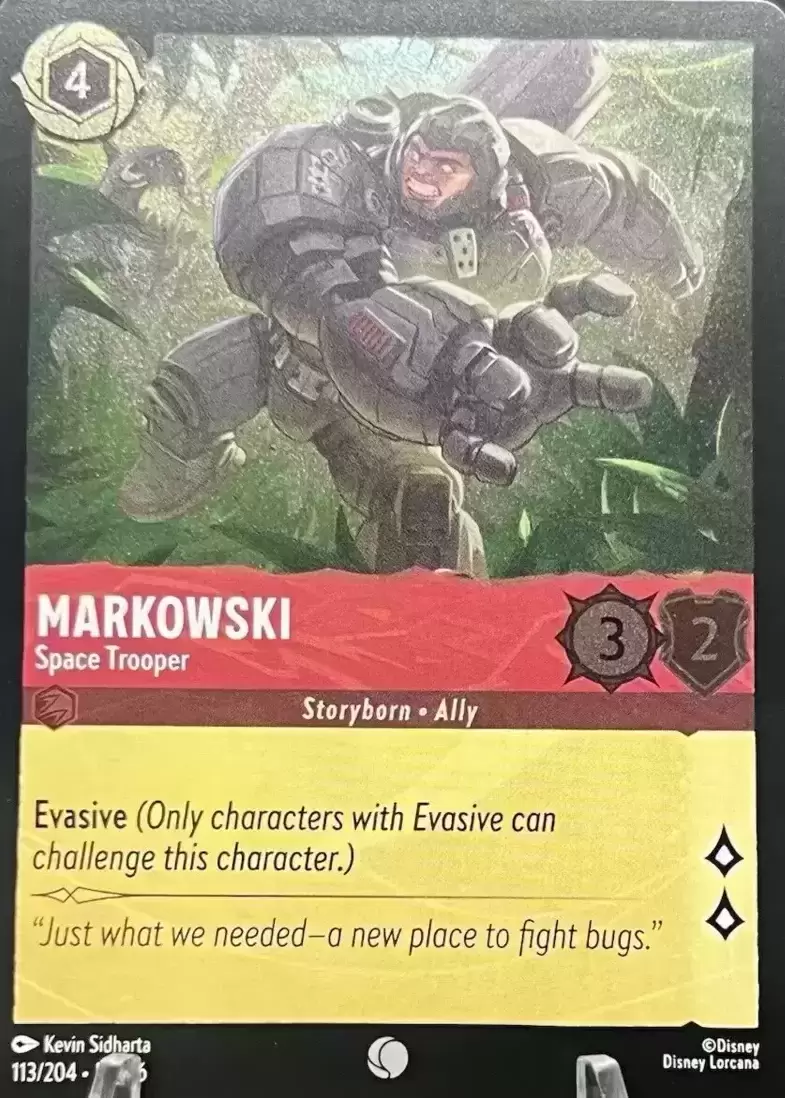 Azurite Sea - Markowski - Space Trooper - Foil