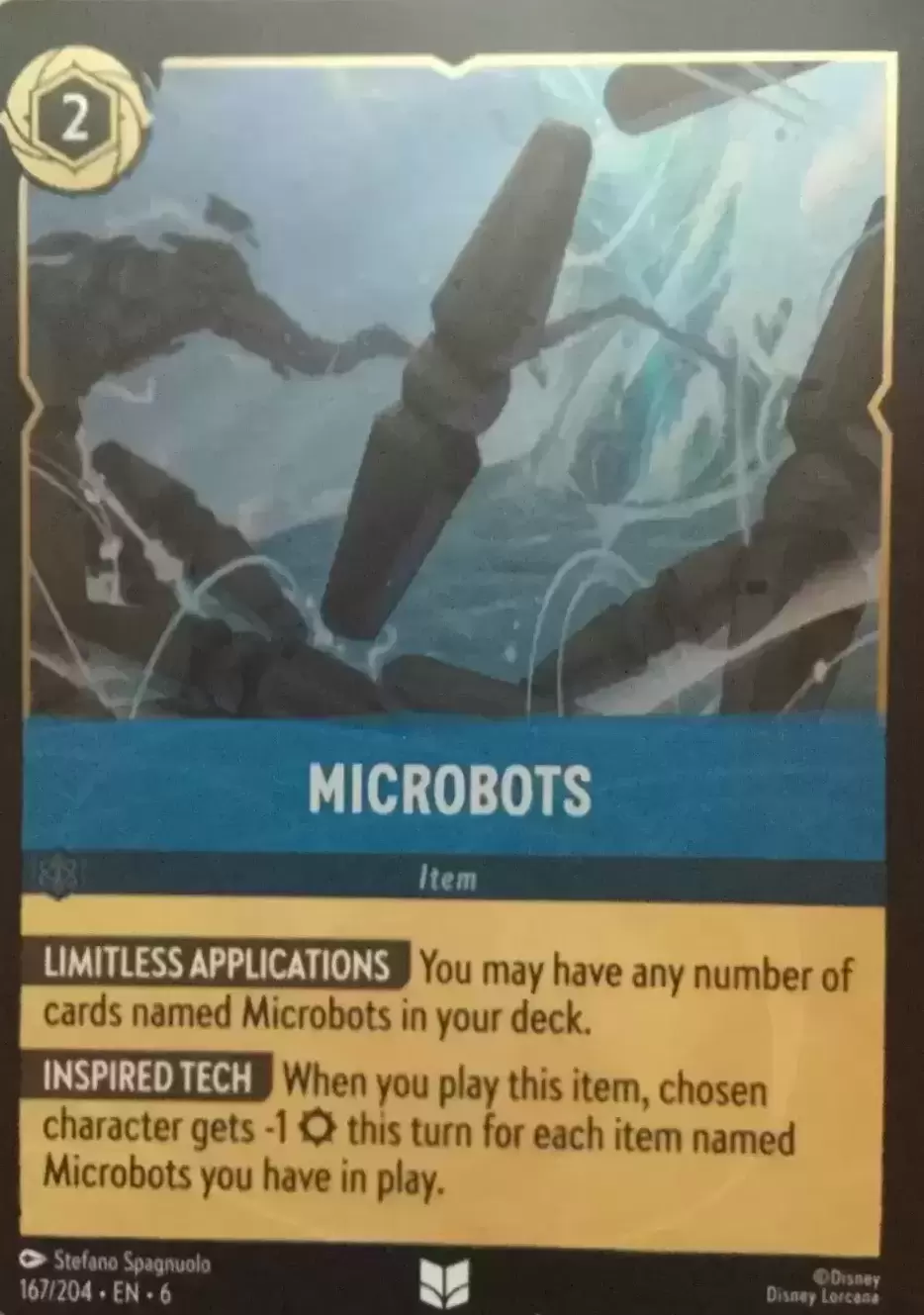 Azurite Sea - Microbots - Foil