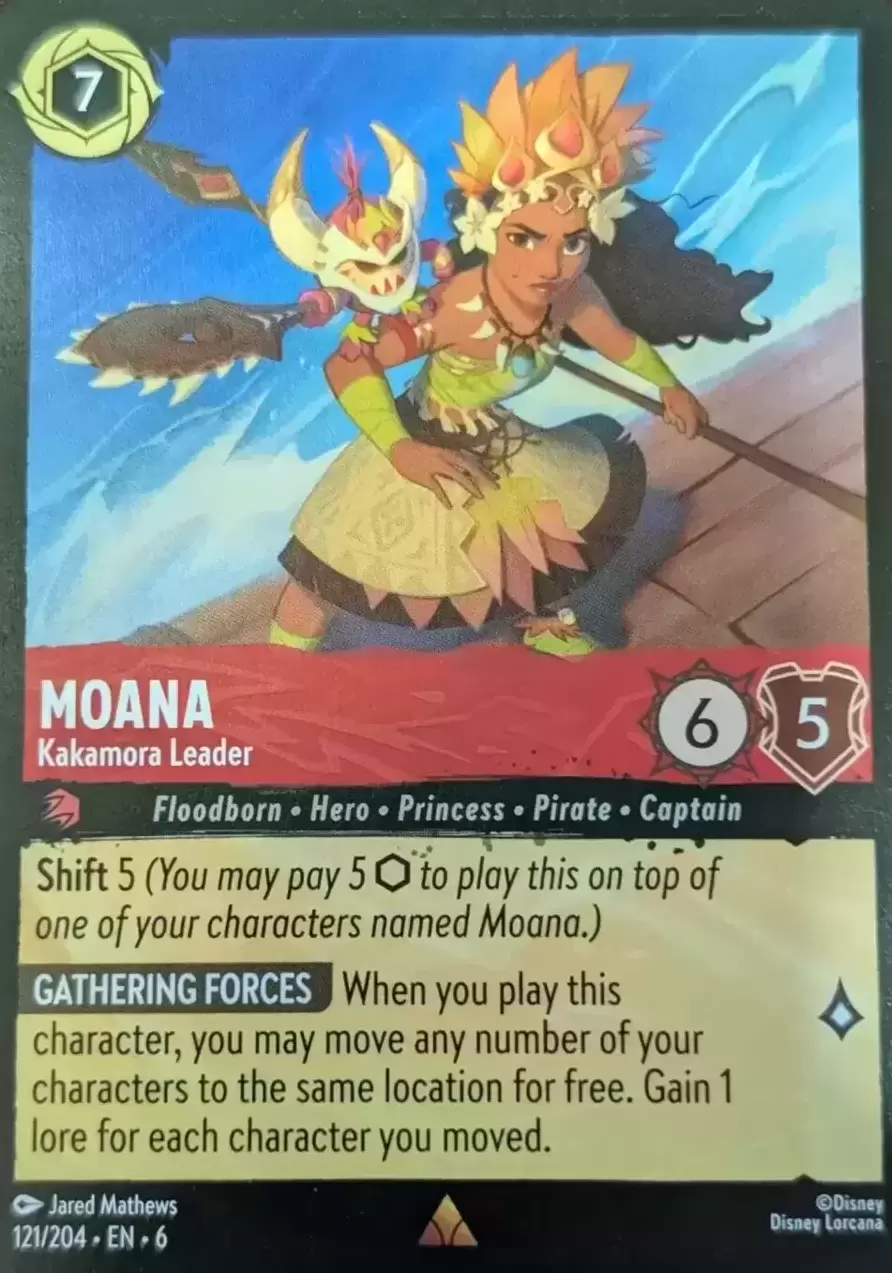 Azurite Sea - Moana - Kakamora Leader - Foil