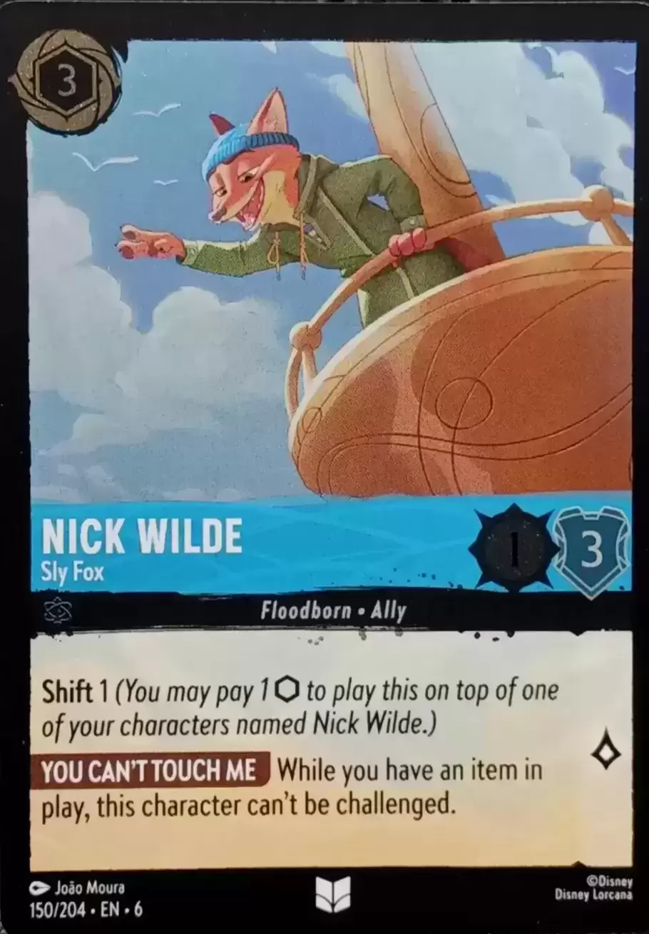 Azurite Sea - Nick Wilde - Sly Fox - Foil