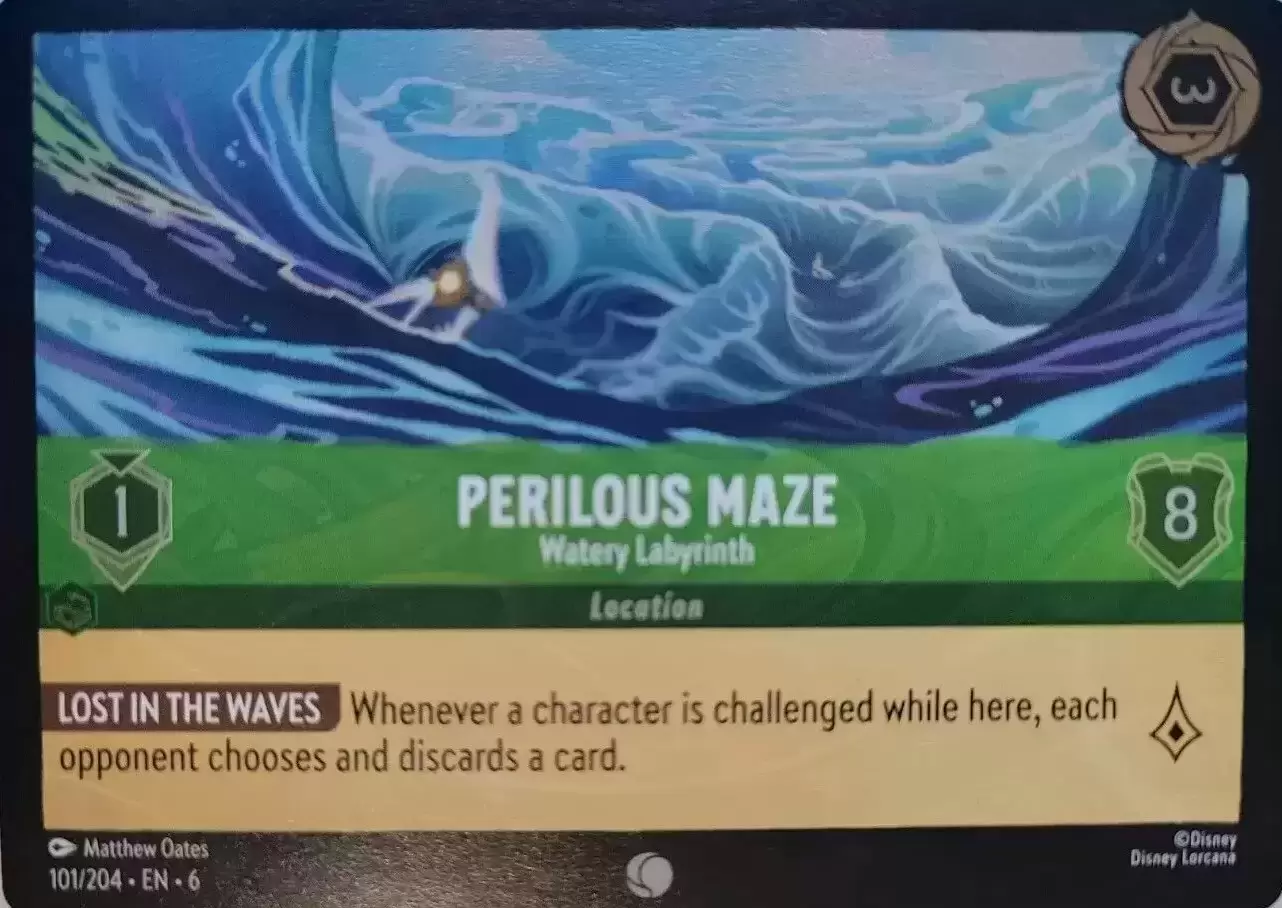 Azurite Sea - Perilous Maze - Foil