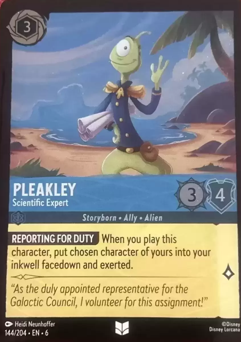 Azurite Sea - Pleakley - Scientific Expert - Foil