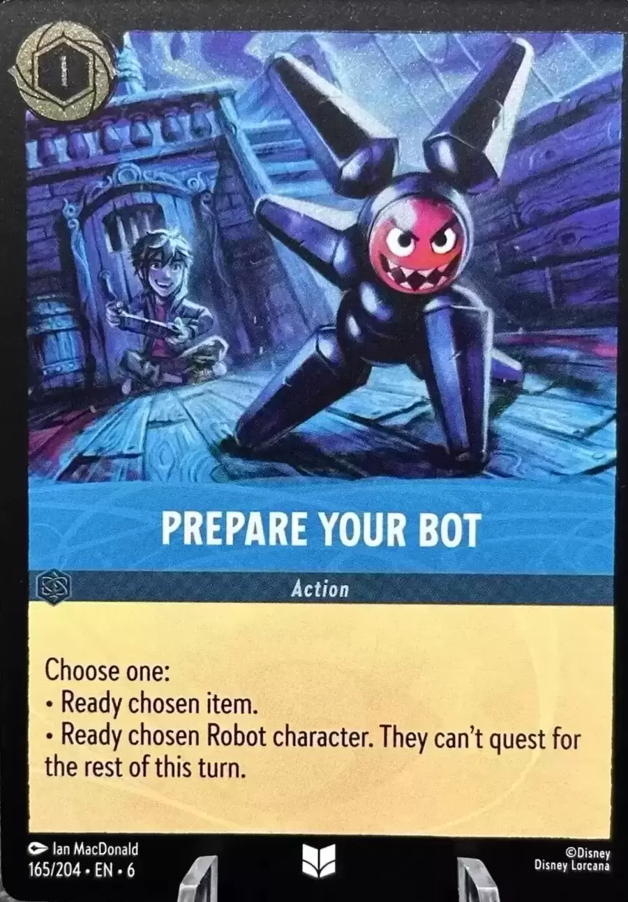 Azurite Sea - Prepare Your Bot - Foil