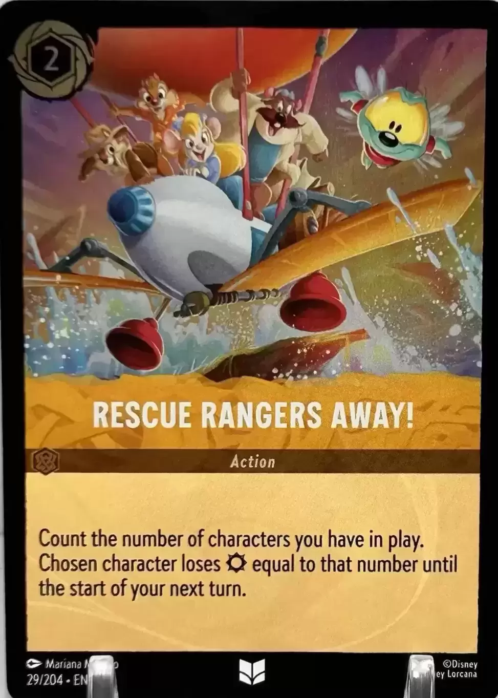 Azurite Sea - Rescue Rangers Away! - Foil