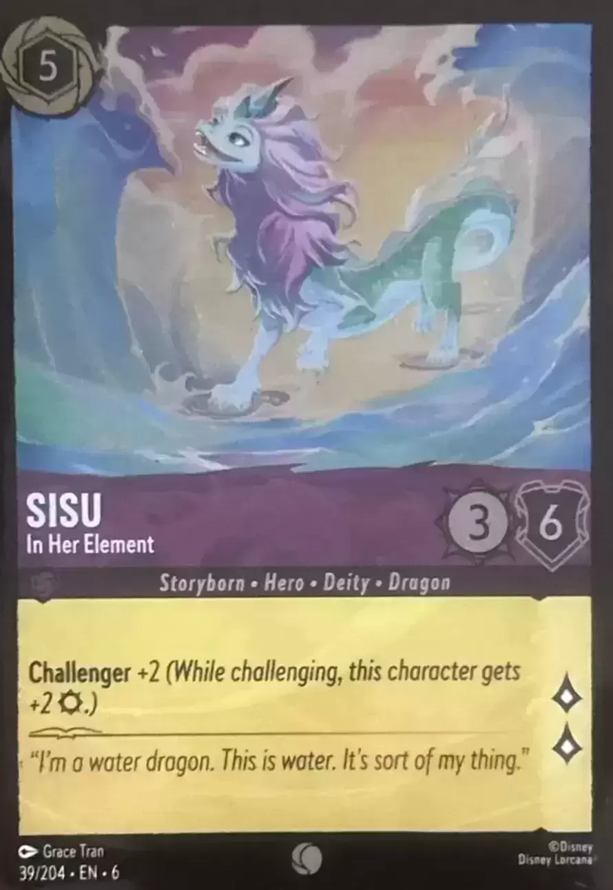 Azurite Sea - Sisu - In Her Element - Foil