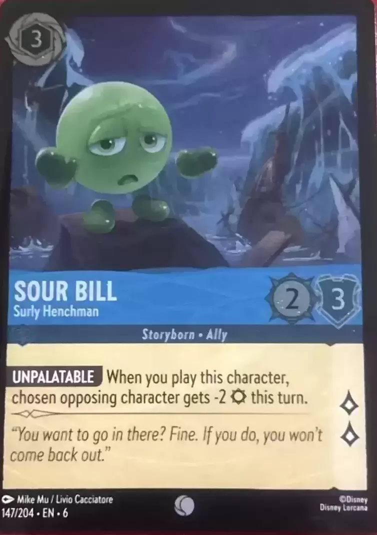 Azurite Sea - Sour Bill - Surly Henchman - Foil
