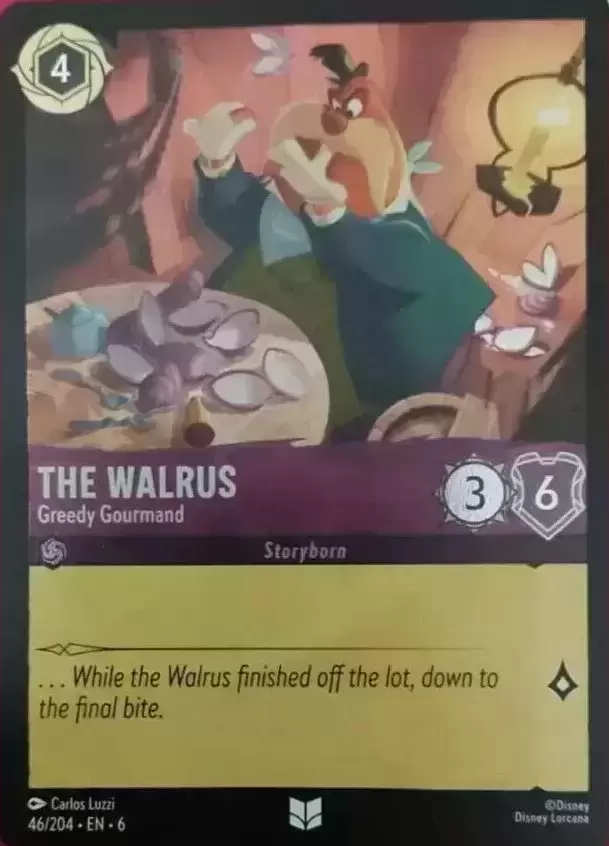 Azurite Sea - The Walrus - Greedy Gourmand - Foil