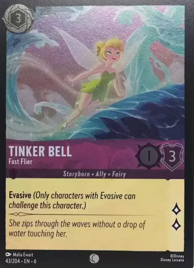Azurite Sea - Tinker Bell - Fast Flier - Foil