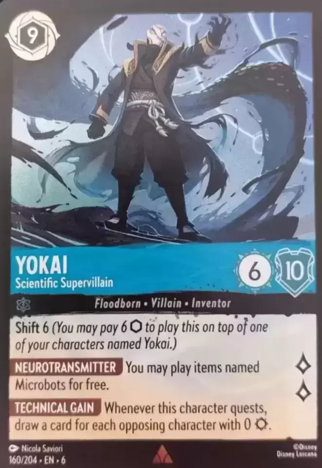 Azurite Sea - Yokai - Scientific Supervillain - Foil