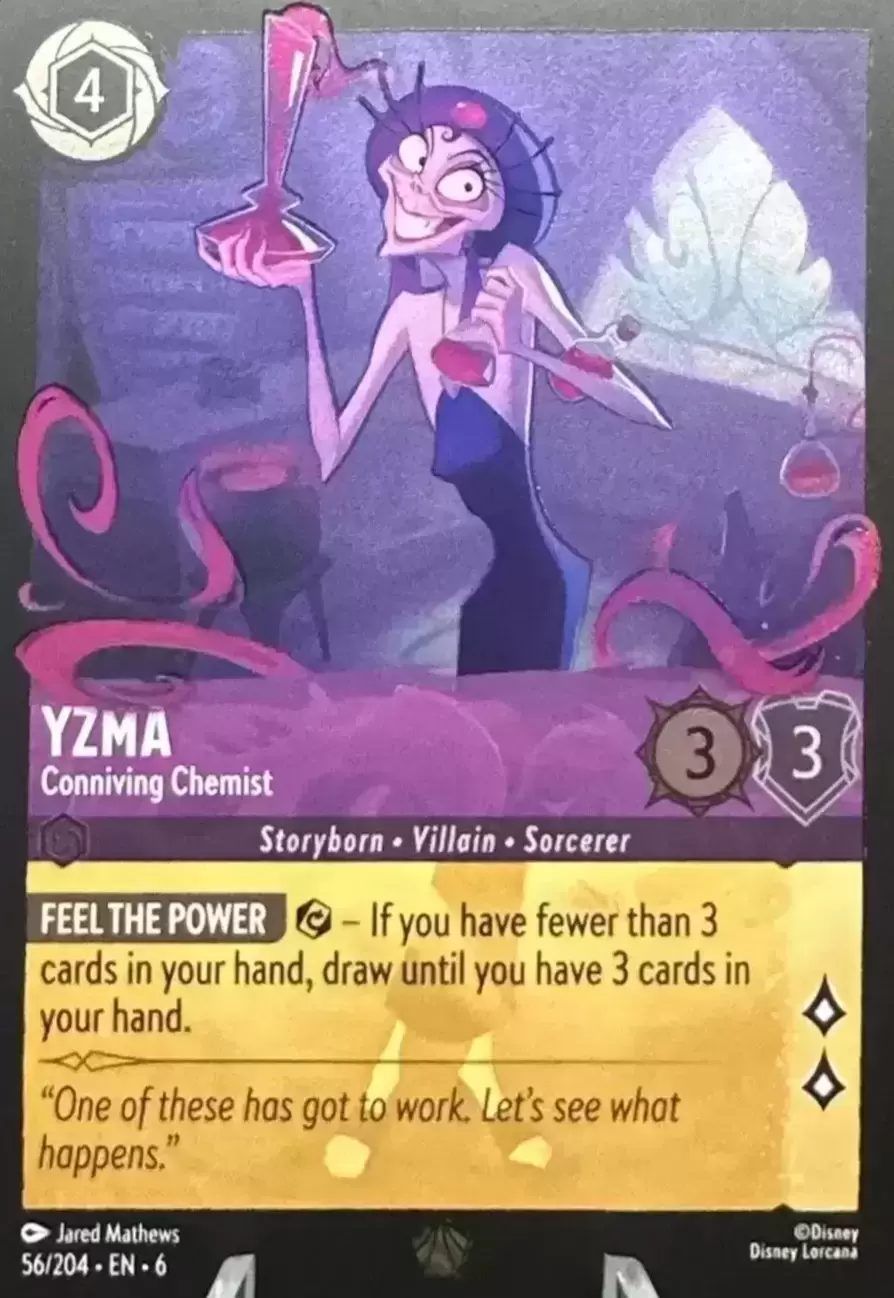 Azurite Sea - Yzma - Conniving Chemist - Foil