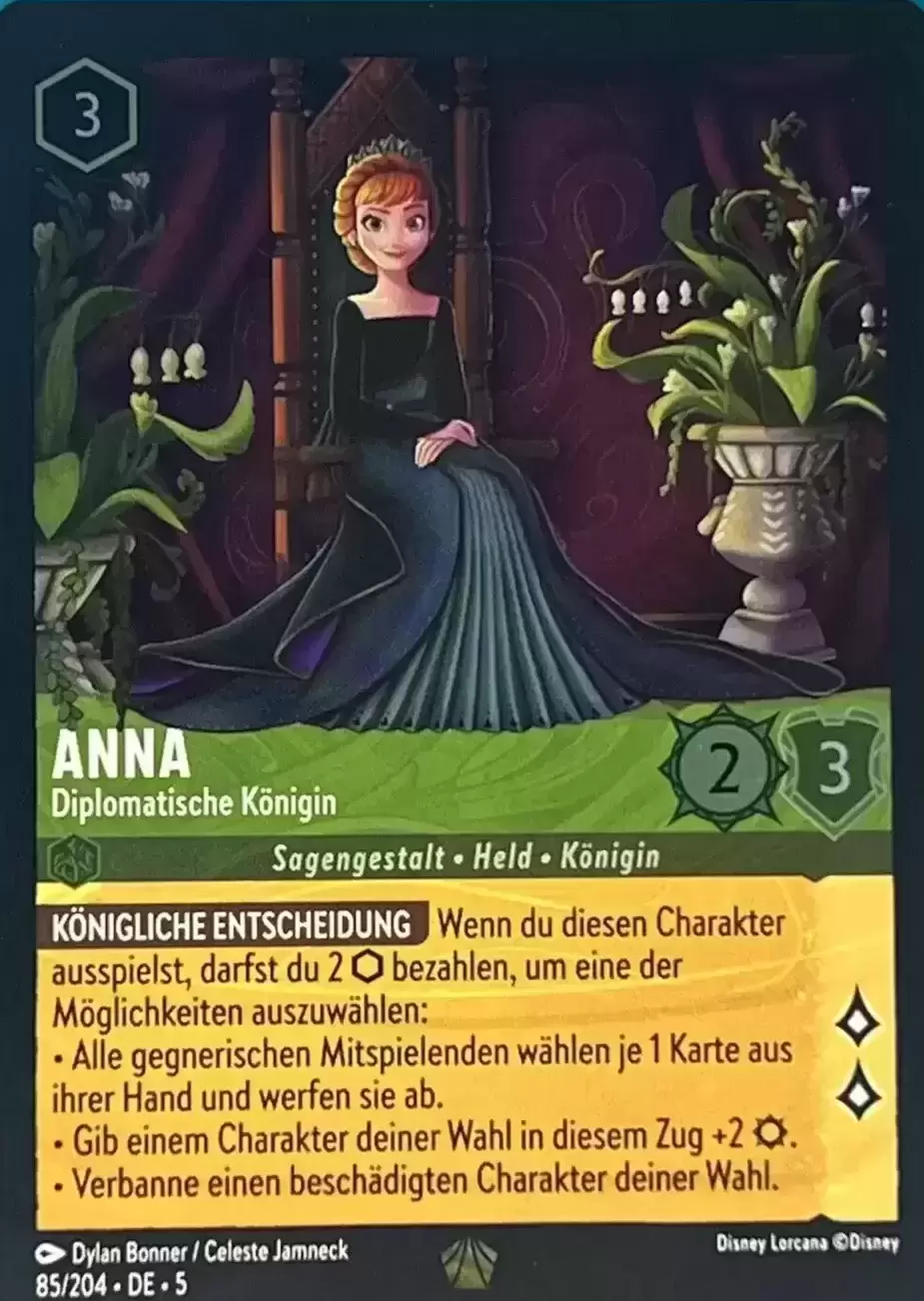 Shimmering Skies - Anna - Diplomatic Queen - Foil