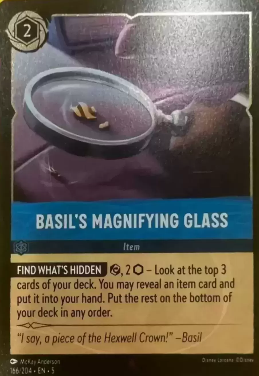Shimmering Skies - Basil\'s Magnifying Glass - Foil