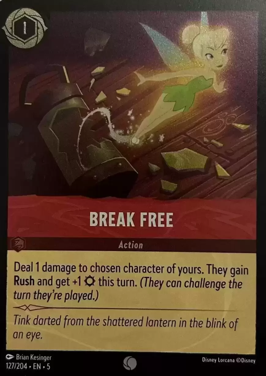Shimmering Skies - Break Free - Foil