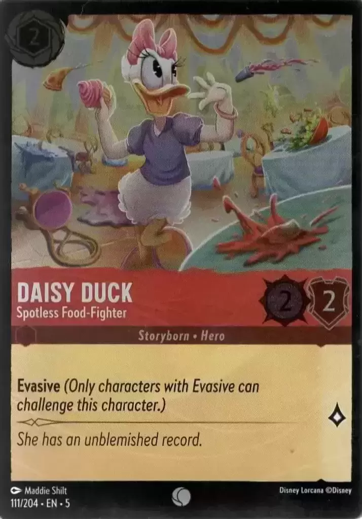 Shimmering Skies - Daisy Duck - Spotless Food-Fighter - Foil