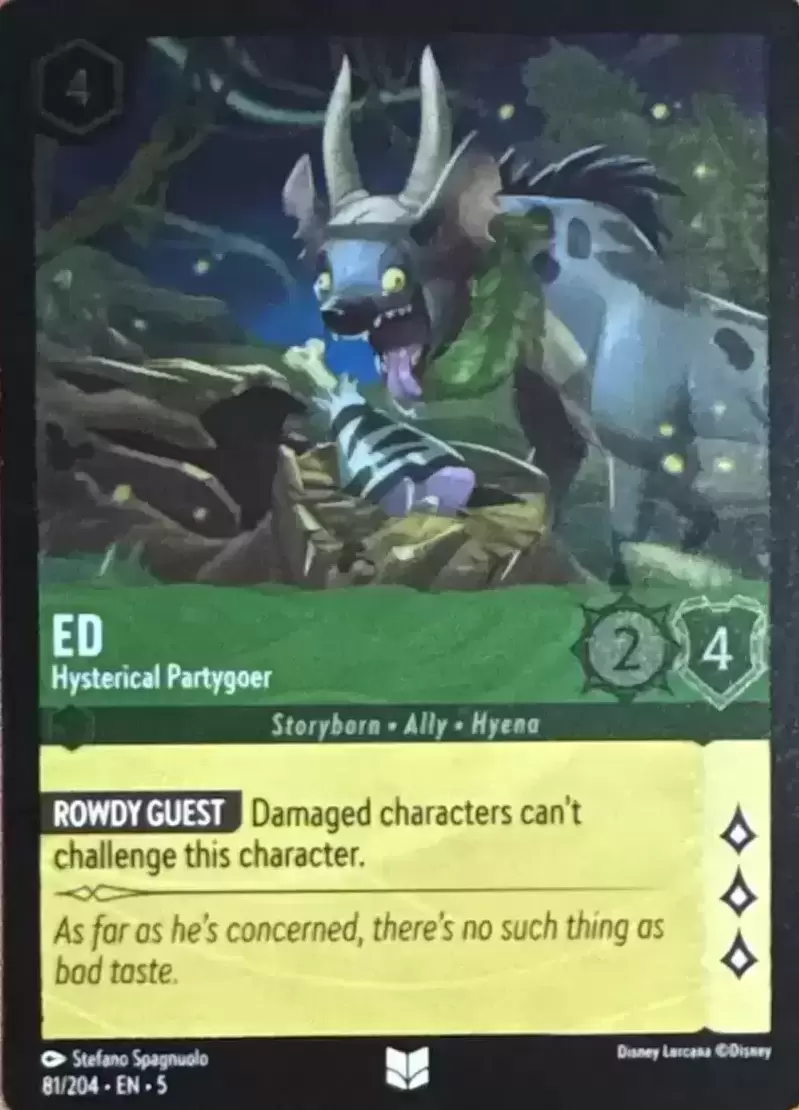 Shimmering Skies - Ed - Hysterical Partygoer - Foil